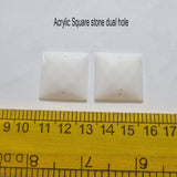 25pcs Pkg. Base material Acylic Jewelry Making Raw Materials