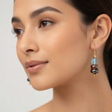 1 PAIRS PACK Glass beads Fashion Earrings Made in India Beads Sale Lot, Unbeatable price