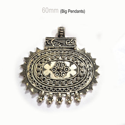 Big pendant on Sale silver oxidized Sold Per Piece