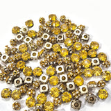 55pcs rhinestone setting crafts and clothing materials mix