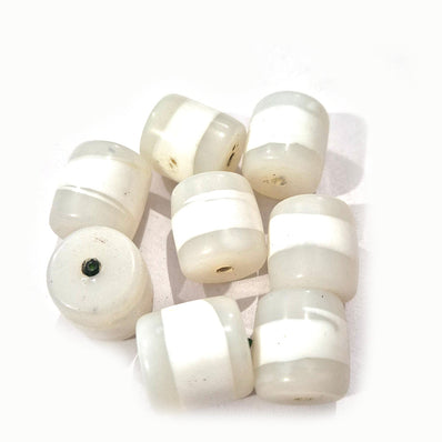 10pcs handmade vintage beads drum shape 17x18mm
