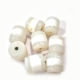 10pcs handmade vintage beads drum shape 17x18mm
