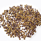 1000pcs Pointed Acrylic stone, size approx 3mm purple color