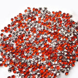 1000pcs Pointed Acrylic stone, size approx 3mm Red color