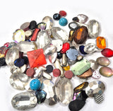 200pcs Rhinstones mix multi color and mix shapes big size