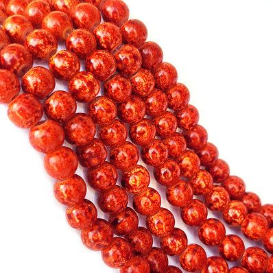 PER LINE, 8MM SIZE JADE REPLICA FINE QUALITY OF GLASS BEADS FOR JEWELRY MAKING, APPROX 48~51 BEADS