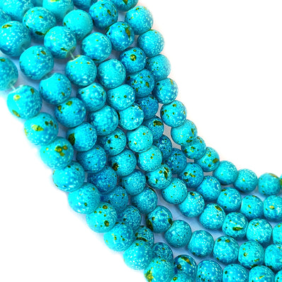 PER LINE, 8MM SIZE JADE REPLICA FINE QUALITY OF GLASS BEADS FOR JEWELRY MAKING, APPROX 48~51 BEADS