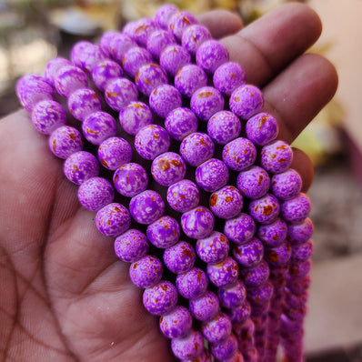 PER LINE, 8MM SIZE JADE REPLICA FINE QUALITY OF GLASS BEADS FOR JEWELRY MAKING, APPROX 48~51 BEADS