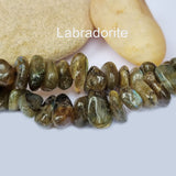 Labradorite Natural Gemstone Semi Precious Beads Size approx 14~16 mm Tumble Shape  Approximately 70 Beads in String