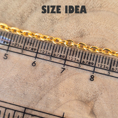 1 PIECE PACK OF 80-85 CM LONG METAL CHAINS