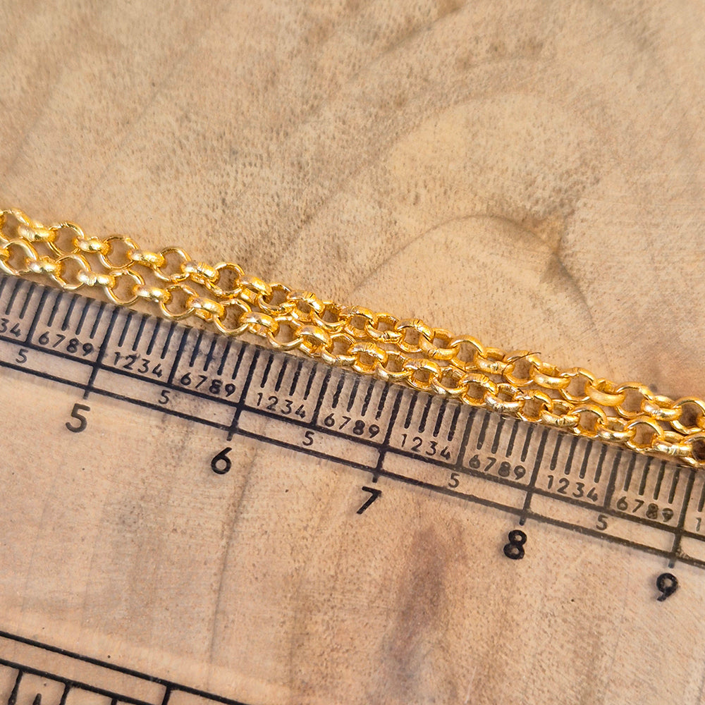 2 PIECES' PACK OF 80-85 CM LONG METAL CHAINS – Madeinindia Beads