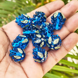 2 Pcs Handmade Raspberry beads for jewelry making in size about 18x20mm