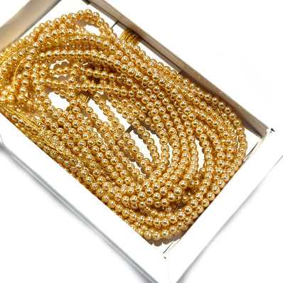 1 LINE PACK' SWAROSKI GLASS PEARLS 3 MM