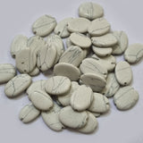 Synthetic Howlite beads size about  10x14mm 100 Beads