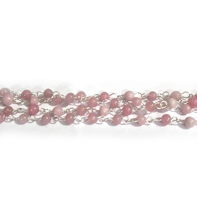 Per Meter pkg. Beaded 4mm chain