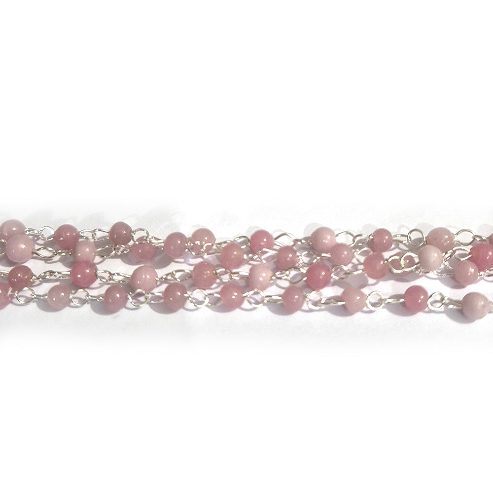 Per Meter pkg. Beaded 4mm chain