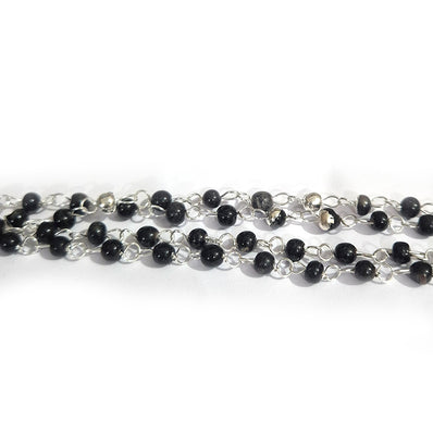 Per Meter pkg. Beaded 4mm chain