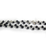 Per Meter pkg. Beaded 4mm chain