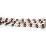Per Meter pkg. Beaded 4mm chain
