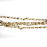 2 Meters Acrylic beaded  chain