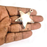 1pc Star pendant big size acrylic silver