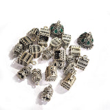 22pcs Yellow Mushroom beads