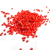 55 gram white heart glass seed beads super quality