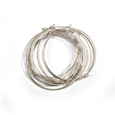 10pairs Hoops for jewelry making size approx 35mm
