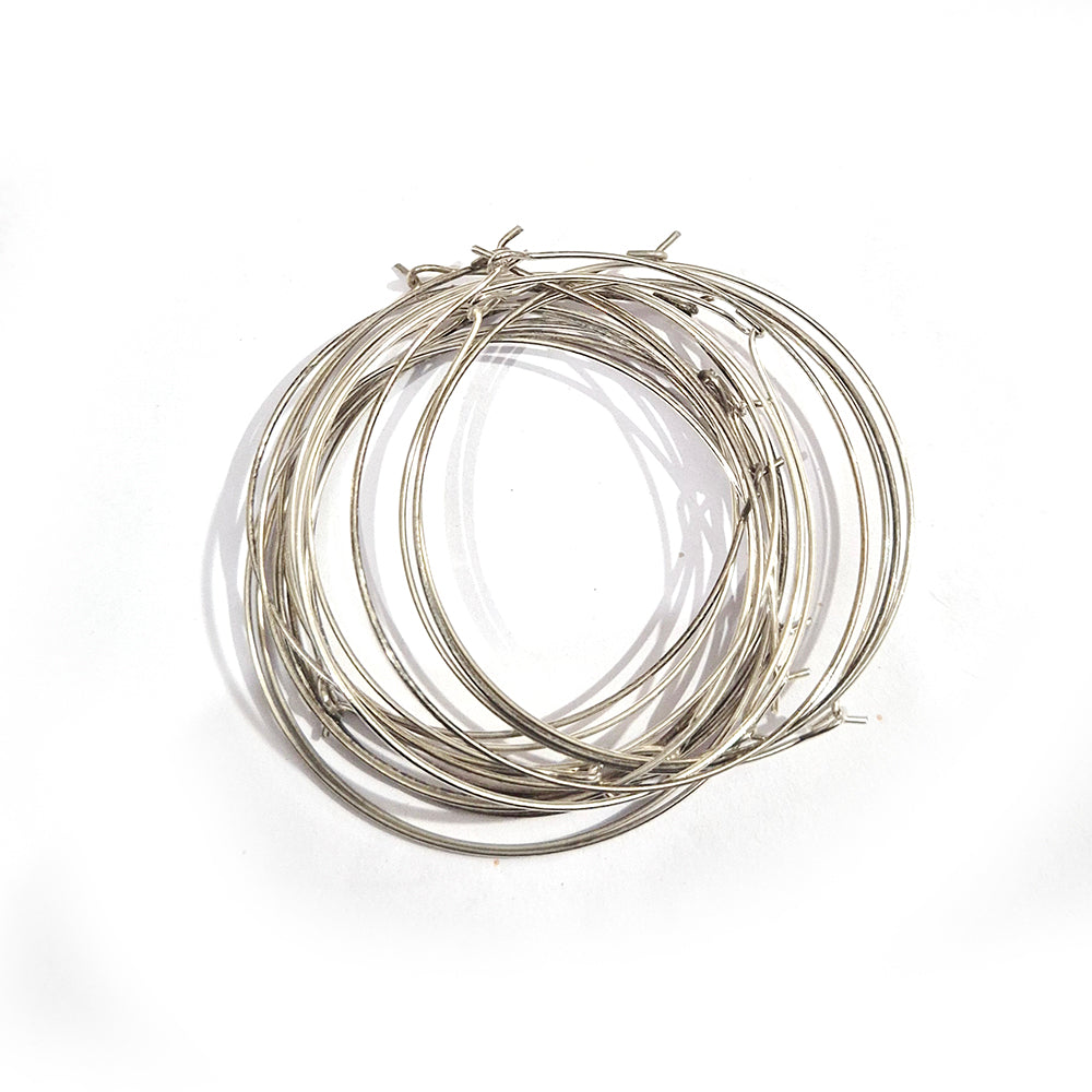 10pairs Hoops for jewelry making size approx 35mm