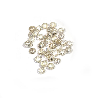 100pcs 7mm bead caps