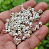 5-6 mm Small Size Metal Bells Silver, in earring and Jewelry Sold by 200 Pcs Pack.