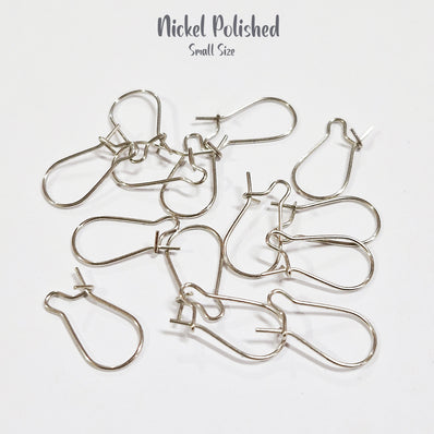 20 Pair Pack' (40 Pieces) Liver Back Ear Wire' 17-18 mm