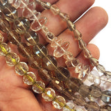 5 LINES COMBO PACK' OF SUPER QUALITY CRYSTAL GLASS BEADS