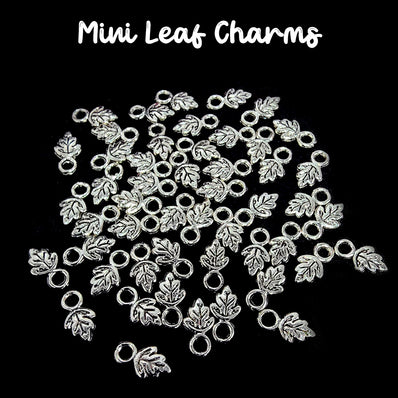 Decoendiy 200Pcs Acrylic Green Leaves-Transparent Leaf Beads-Loose Acrylic  Leaf Shape Charms-Leaf Spacer Beads Pendants for Jewelry Making DIY