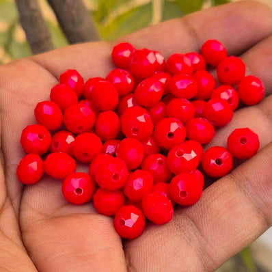 1 String/Line Crystal Faceted Rondelle Beads 8mm,Glass Beads For Jewelry Making one strands has about 62~64 Beads