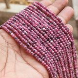 PER LINE/STRAND NATURAL BEADS 4 MM, HOLE: 1MM' ABOUT 110-115 PIECES, 15 INCHES