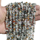 Natural Indian Agate Chip Beads 5–10mm | 30 Inch Strand | 260–270 Chips Per String | Fancy Agate Gemstone Beads for Jewelry Making