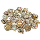 10 PIECES PACK MIX SMILEY AD CHARMS