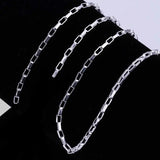1 Meter Pkg. Silver plated Box chain for jewelry making in size about 2.5mm