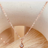 85 Cm Long Best Quality 2mm very thin Rose gold plated chain for jewelry making