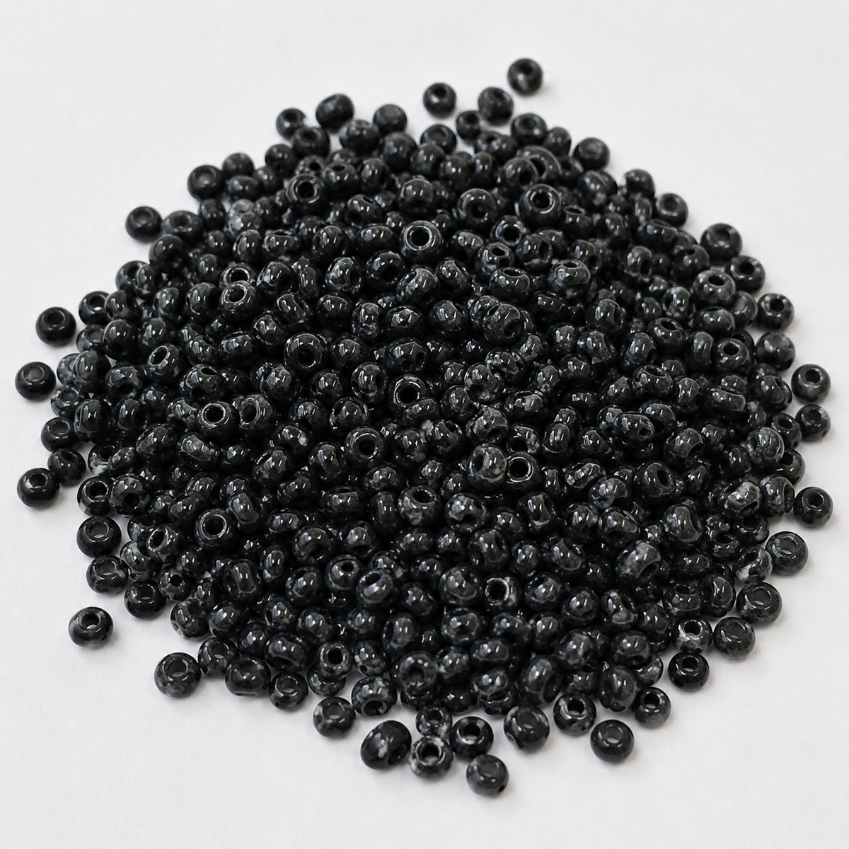 100 grams, Sale Lot Factory Overstock Black Seed Beads 3mm (8/0) – 100 Grams Pack | Economy Quality Glass Seed Beads for Jewelry Making, Embroidery & DIY Crafts