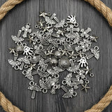 100 pcs mix acrylic plastic charms