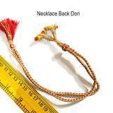 Per Piece necklace back dori for multi row necklace making