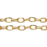 70-75 CM SOLD BY Pkg. Gold Plated Non Tarnish Chain