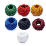 7 colors combo cotton threads for jewelry making