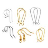 Earring Making Ear Wire Combo Pack – 6 Styles, 25 Pairs Each | Jewelry Making Findings