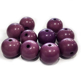 10 Pcs Pack Size about 16mm,Round, Resin Beads,