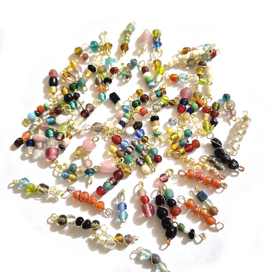 100pcs Sale Lot Mix connector made with brass wire