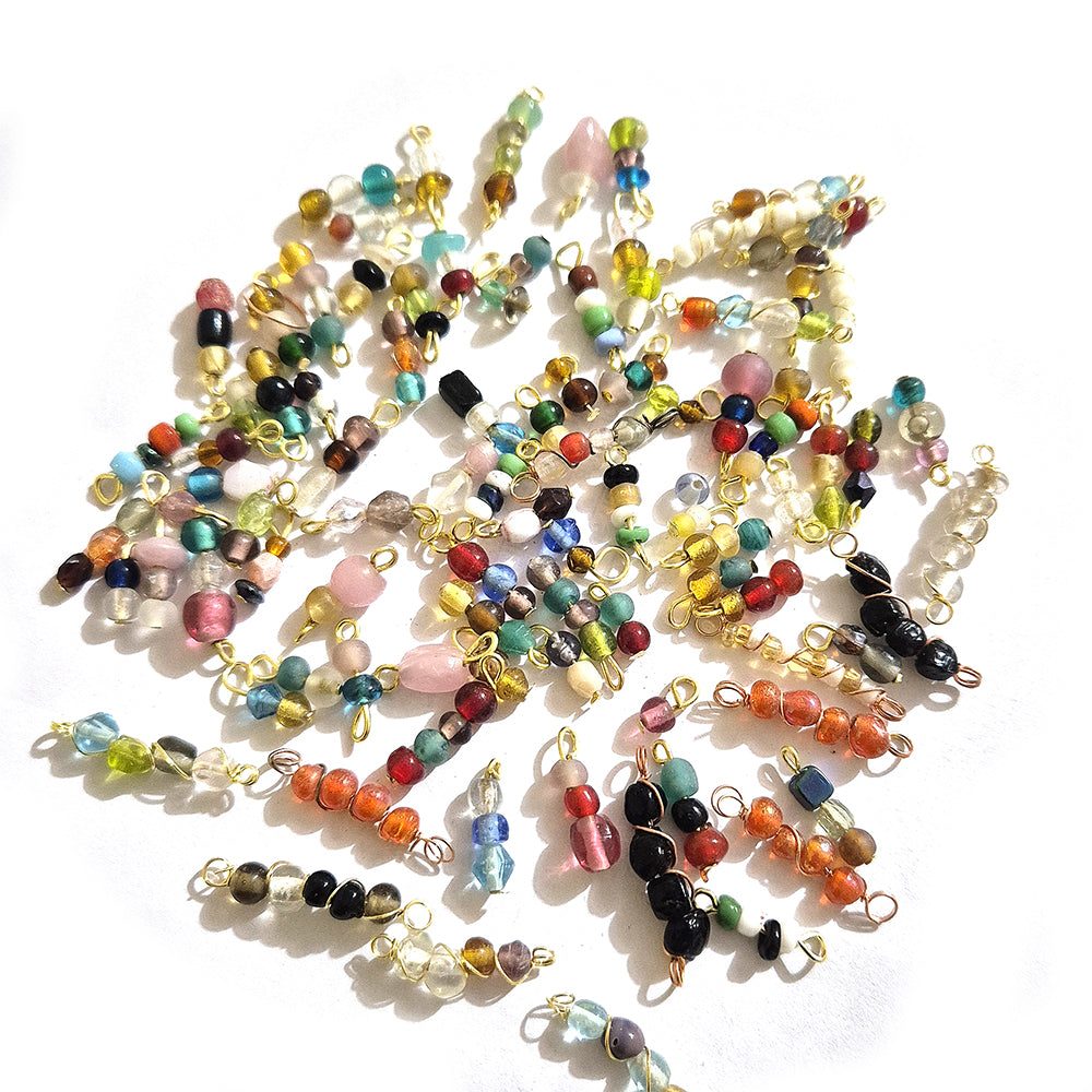 100pcs Sale Lot Mix connector made with brass wire