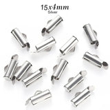 20 PCS, SLIDER CLASP FOR BEAD LOOMS, SLIDE TUBE END BAR FINDING FOR SEED BEAD & CHAINS JEWELRY MAKING AND BEADING, Slide on tube clasps, loom jewelry, jewelry making, clasps, beading supplies